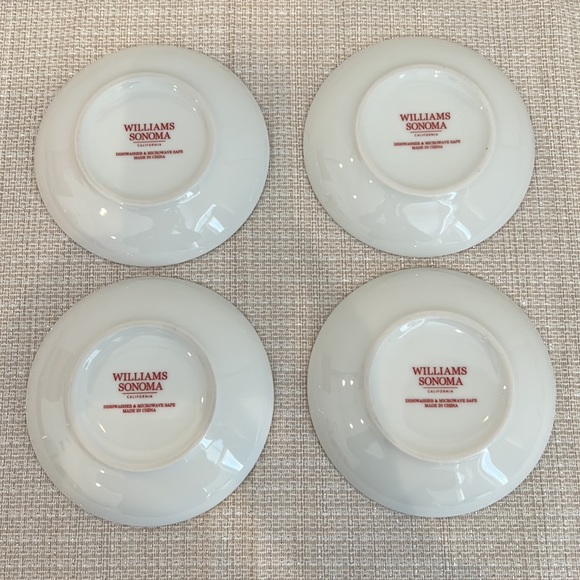 🎄Williams Sonoma🎄’Twas The Night Before Christmas Dip Bowls(Set of 4) - Picture 7 of 15
